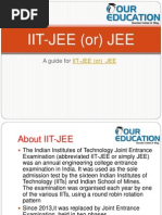 Iit-Jee (Or) Jee: A Guide For