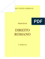 Iniciação ao Direto Romano_Mário Giordani