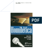 Noäes de Homiltica - Jos Roberto de Oliveira