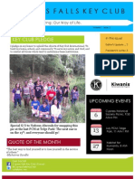 Cypress Falls Key Club June 2013 Newsletter 