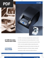 Citizen Systems CT-S280 Thermal Data Printer