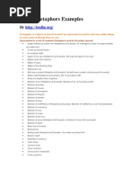 Download List of Metaphors Examples by Drew Toofin SN151933719 doc pdf