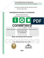 Bases Del Concurso de Proyectos XX CONEIMERA