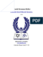 Krumm Heller Logos Mantram Magia PDF