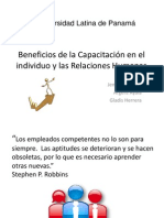 Beneficios de Las Capacitaciones