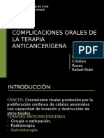 Complicaciones Orales Terapia Anticancerigena