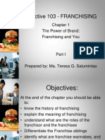 Elective 103 - FRANCHISING Chapter 1 Upload