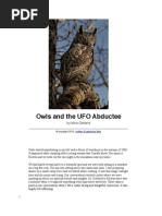 Download Owls and the UFO Abductee by mikeclelland SN152000108 doc pdf