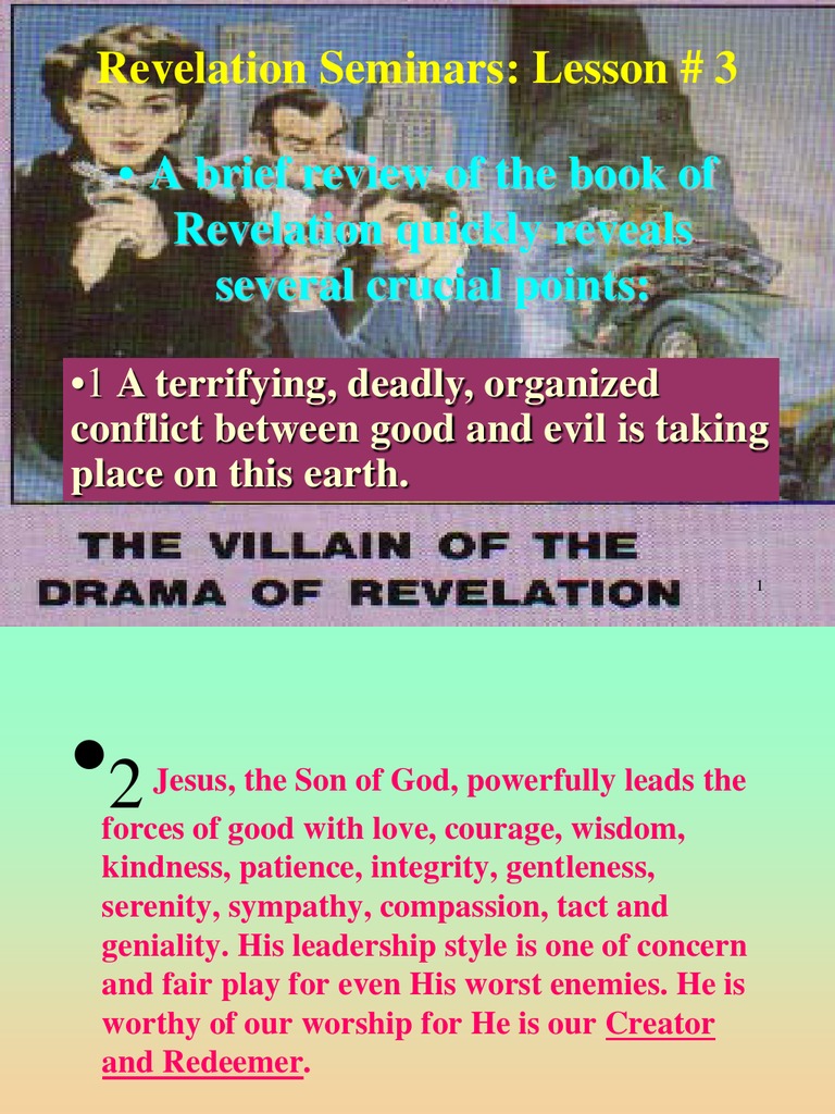 Revelation Seminar: Understanding Satan | PDF | Satan | Angel