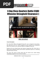 3-Day CQB Description1 Combat Training Systems