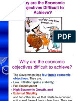 Why Are Economic Objectives Difficult To Achieve