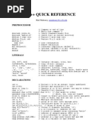 C# Cheat Sheet | PDF | C Sharp (Programming Language) | Programming ...