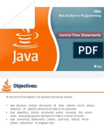 Java-Control Flow Statements