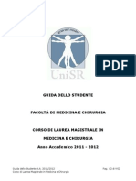 Guida dello studente - Corso di Laurea Magistrale in Medicina e Chirurgia - Università San Raffaele