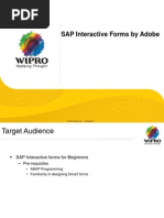 SAP Interactive Forms by Adobe