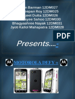 Motorola Defy+ 5MP Android Smartphone