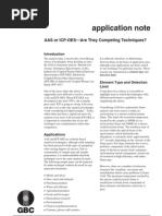 AAS or ICP-OES—Are They Competing Techniques