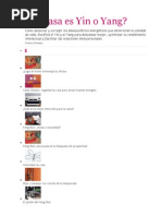 Tu Casa Es Yin o Yang
