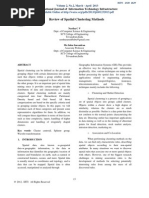 Review of Spatial Clustering Methods