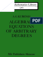 Algebraic Equations of Arbitrary Degrees LML