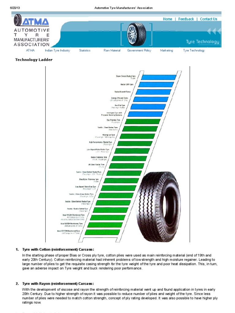 Automotive Tyre Manufacturers' Association Tire Vehicle Technology