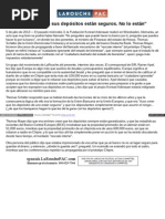 Spanish Larouchepac Com Depositos No Seguros