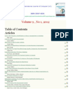 International Journal of Computer (IJC) (ISSN 2307-4523) Volume 9 No1 2012