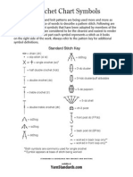 Cyc a Crochet Chart Symbols