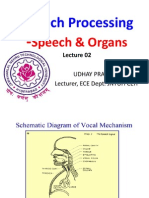 Speech Processing Lecture 02