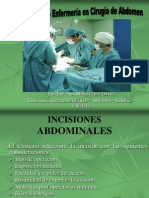 Intervención de Enfermería en Cirugía de Abdomen-ANA CIEZA