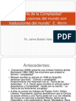 Los 7 saberes en la educación de E. Morin. Por Jaime Botello Valle