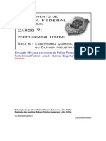 Simulado 180 - PCF Área 6 - PF - CESPE