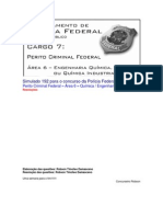 Simulado 192 - PCF Área 6 - PF - CESPE