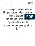 De Nemours Dupont - De l'exportation et de l'importation des grains.pdf