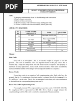 Design of Combinational Circuit For Code Conversion