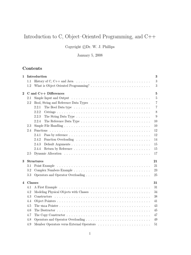 C++ notes | Class (Computer Programming) | C++