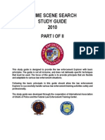 Crime Scene Search Study Guide 20 10: Partiofii