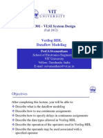 ECE 301 - VLSI System Design: Verilog HDL Dataflow Modeling Verilog HDL Dataflow Modeling