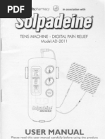 Download Lloyds Pharmacy Solpadeine TENS Machine Instructions by Duncan Edwards SN152104076 doc pdf