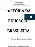 apostila de história da educação do brasil