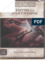 Faiths and Pantheons