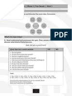 English Worksheets - Week 2 - 7th Grade - Unit 1: Quiz: Are You A Good Friend?