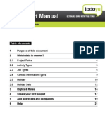 Todoyu Quickstart Manual