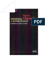 Chomsky Noam - Hegemonia O Supervivencia