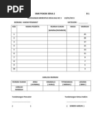 Contoh Template Invois