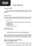 Download MAkalah Teori  Produksi by Ade Kurniawan SN152163854 doc pdf