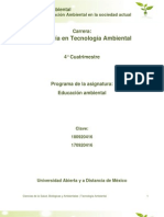 Unidad 1. Educacion Ambiental en La Sociedad Actual (1)