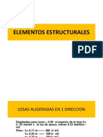 Elementos Estructurales