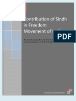 Contribution of Sindh in Independance Movement