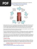 Download Calf Muscle Fatigue and Heavy Legs by Michael Gillan SN15219983 doc pdf